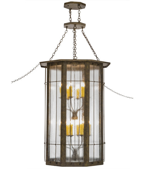 38" Wide West Albany 16 Light Pendant