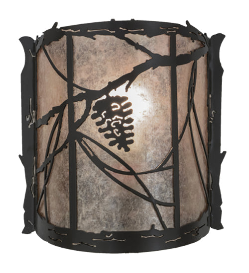 9"W Whispering Pines Wall Sconce