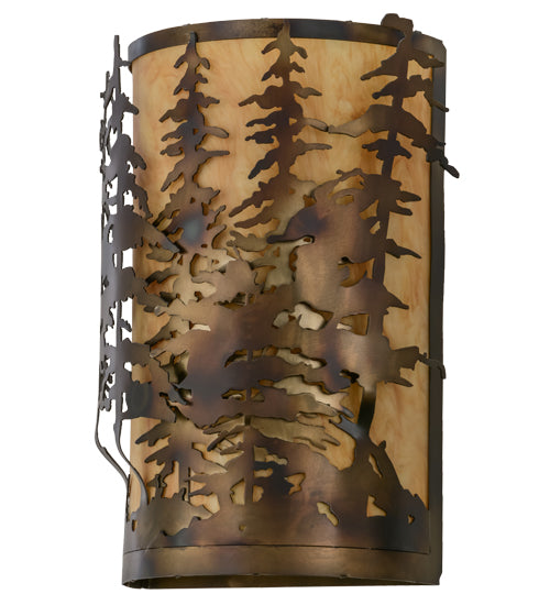 14"W Tall Pines Wall Sconce