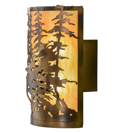 14"W Tall Pines Wall Sconce