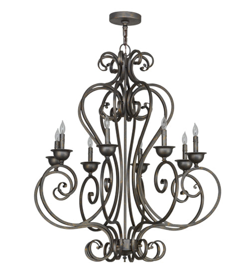 36" Wide Fernando 8 Light Chandelier