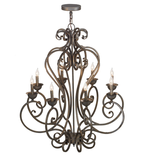 36" Wide Fernando 8 Light Chandelier