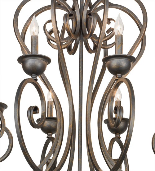 36" Wide Fernando 8 Light Chandelier