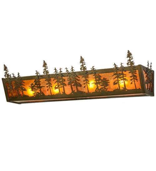 30"W Tall Pines Vanity Light