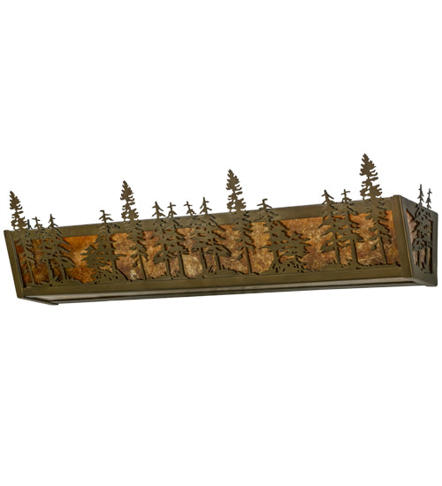 30"W Tall Pines Vanity Light