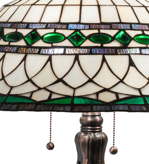 30" High Tiffany Roman Table Lamp