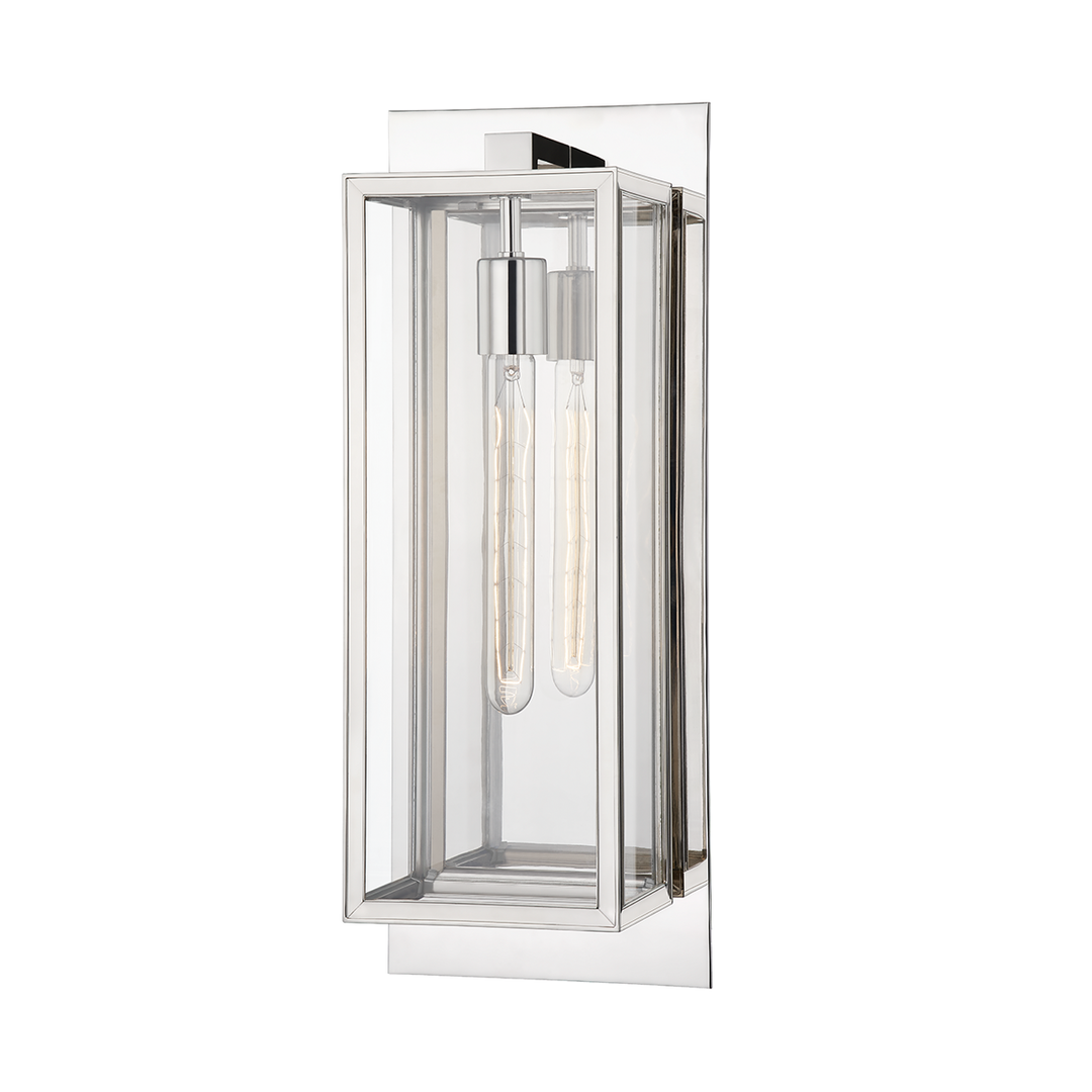 Sea Cliff Wall Sconce - Polished Nickel