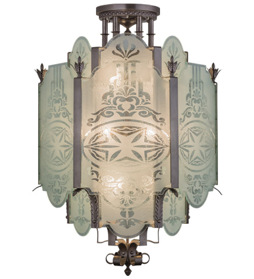 36"W Chartres Pendant