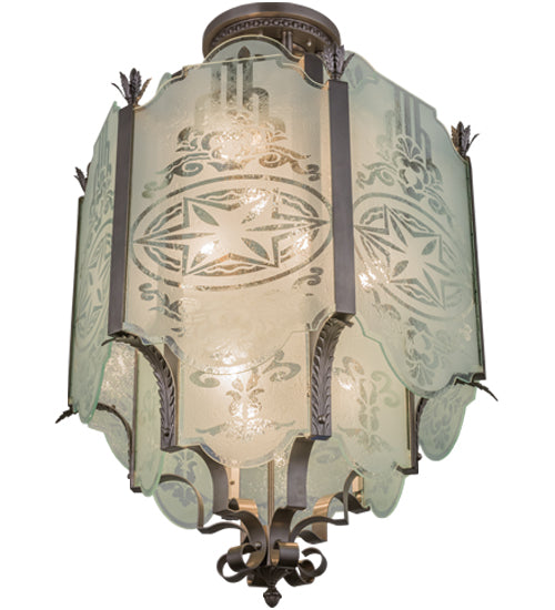 36"W Chartres Pendant