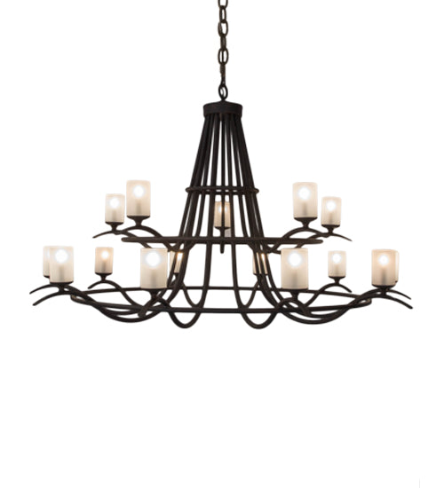 78"W Octavia 15 Lt Chandelier