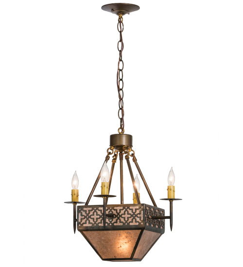 16" Wide Gironde 4 Light Pendant