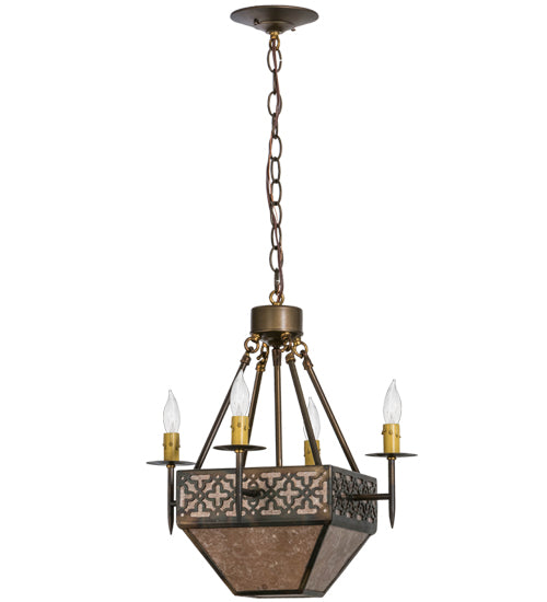 16" Wide Gironde 4 Light Pendant