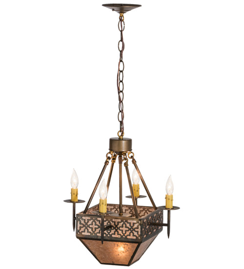 16" Wide Gironde 4 Light Pendant