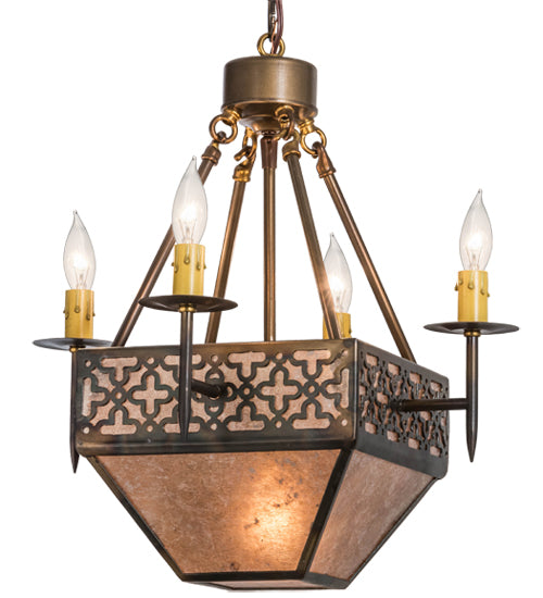 16" Wide Gironde 4 Light Pendant