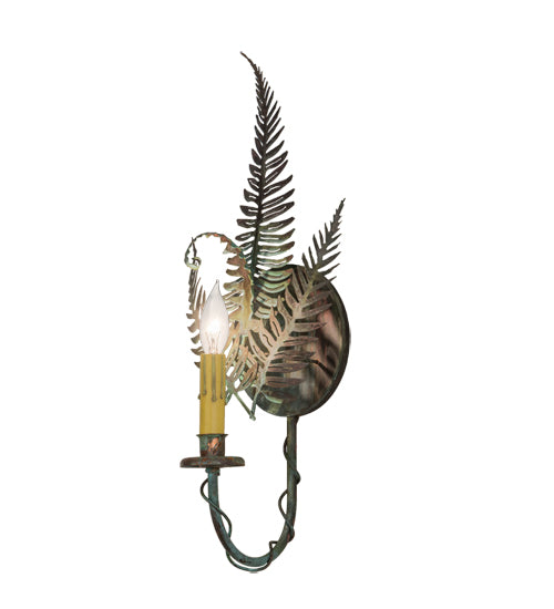 8"W Fern Wall Sconce