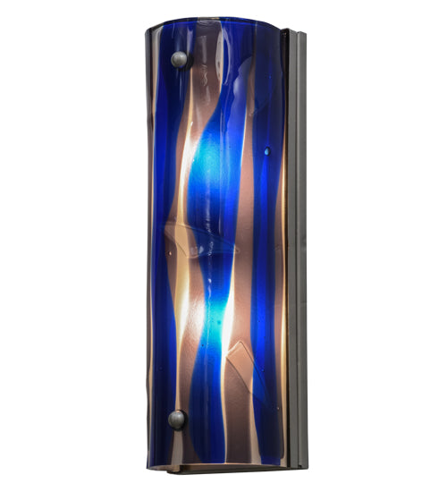 5.5"W Metro Fusion Midnight Wall Sconce