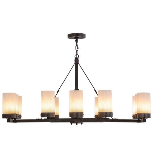 48"W Parker 12 Lt Chandelier