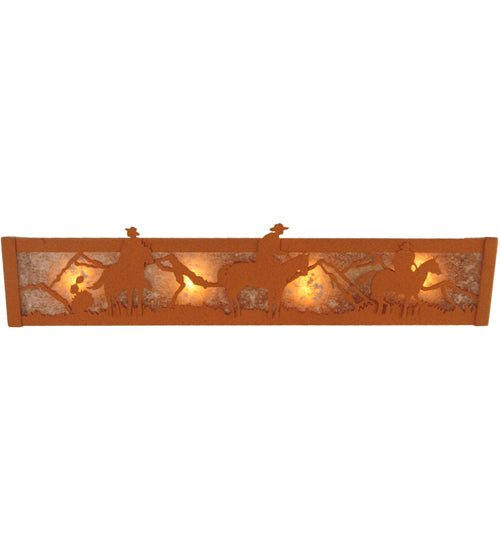 24" Wide Rustlers Vanity Light