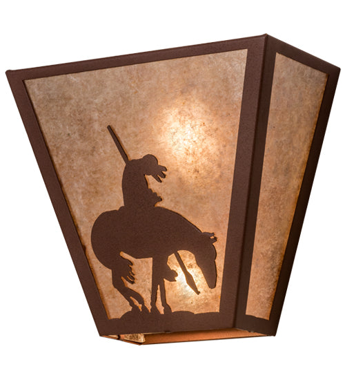 13"W Trails End Wall Sconce