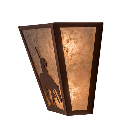 13"W Trails End Wall Sconce