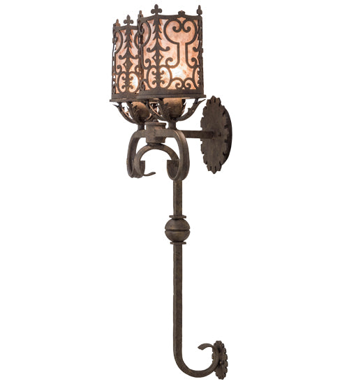 16"W Oskar 2 Lt Wall Sconce