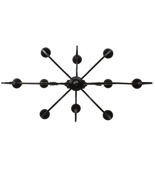 48"L Clifton 10 Lt Chandelier