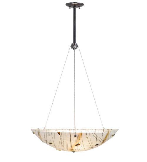 24" Wide Metro Fusion Ramoscelli Inverted Pendant