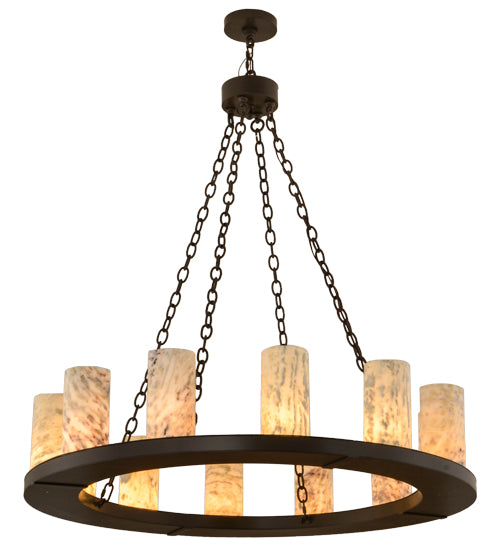 42" Wide Loxley Jadestone 12 Light Chandelier