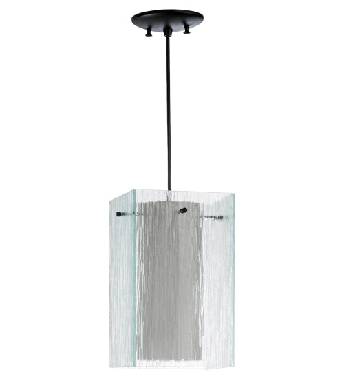 7.5"Sq Quadrato Mist Pendant