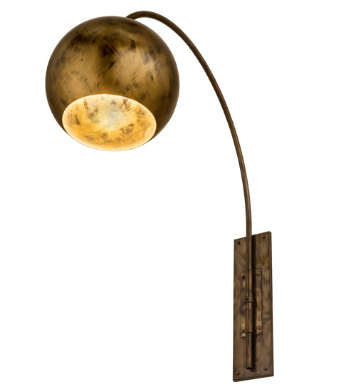 18"W Bola Swing Arm Wall Sconce