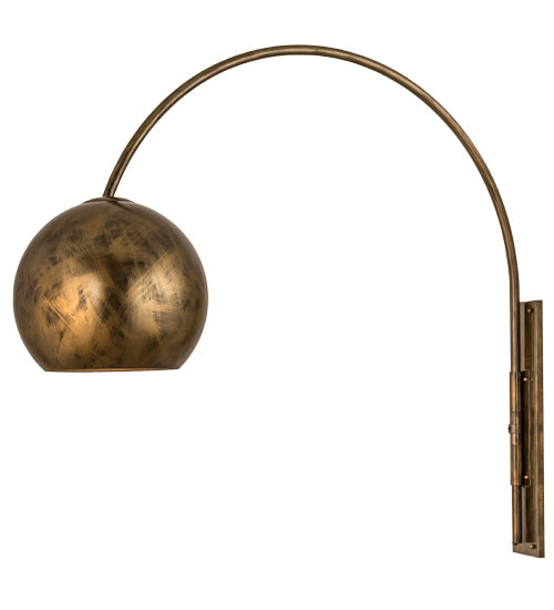 18"W Bola Swing Arm Wall Sconce