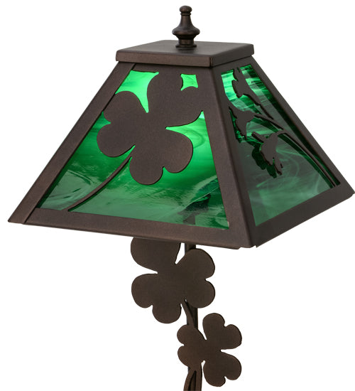 14.5"H Shamrock Accent Lamp