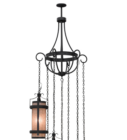 45" Wide Castellon 7 Light Cascading Pendant