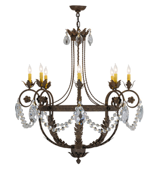 38" Wide Antonia 8 Light Chandelier