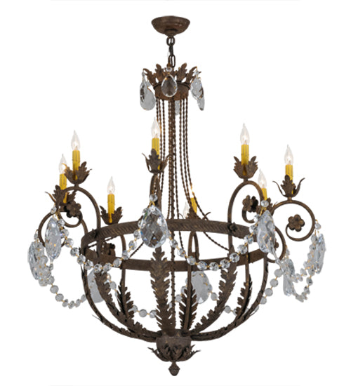 38" Wide Antonia 8 Light Chandelier