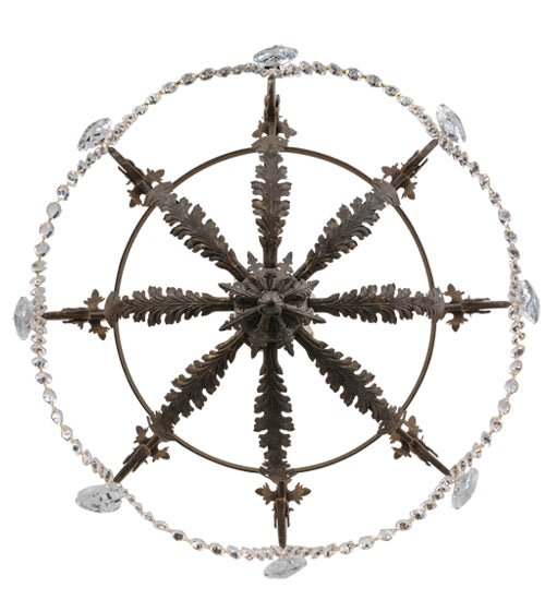 38" Wide Antonia 8 Light Chandelier