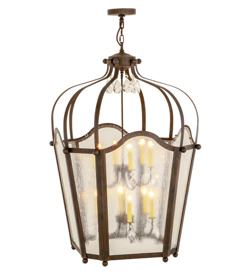 34" Wide Citadel 12 Light Pendant