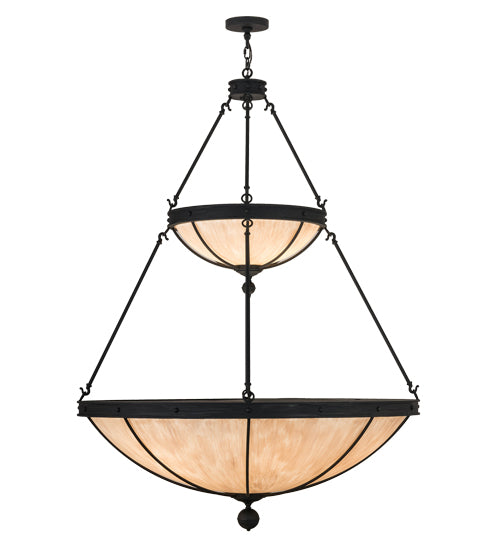 48" Wide Freya 2 Tier Inverted Pendant