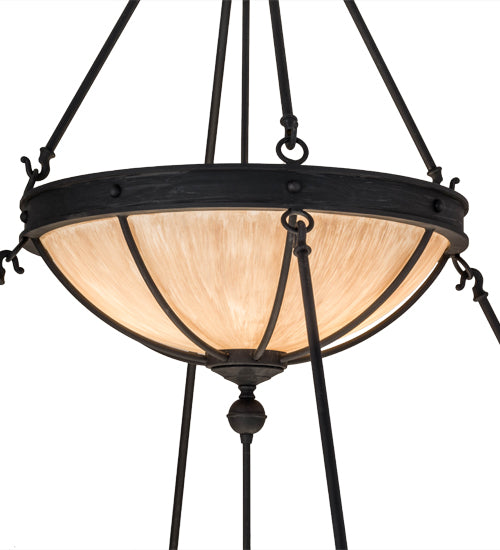 48" Wide Freya 2 Tier Inverted Pendant