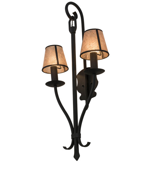 20"W Nehring 2 Lt Wall Sconce