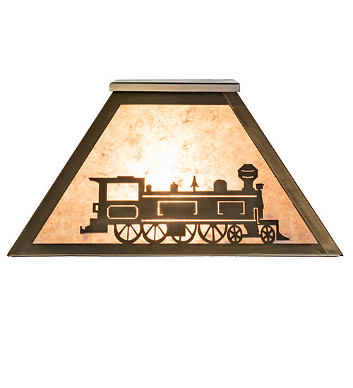 16" Square Train Mission Shade