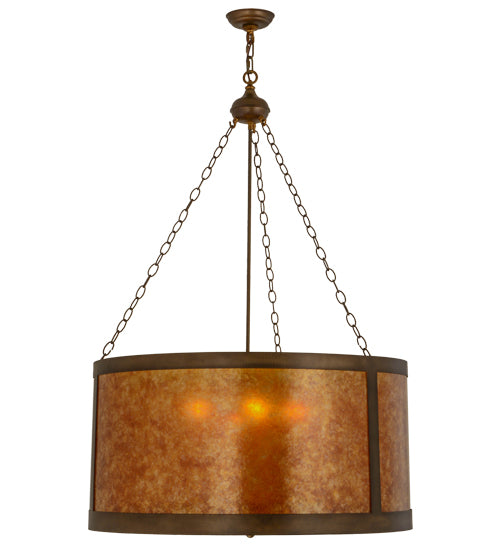 32"W Smythe Craftsman Inverted Pendant