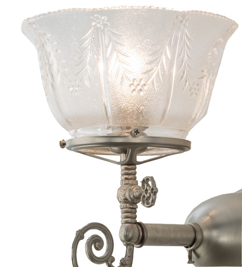 7.5"W Revival Gas & Electric Wall Sconce