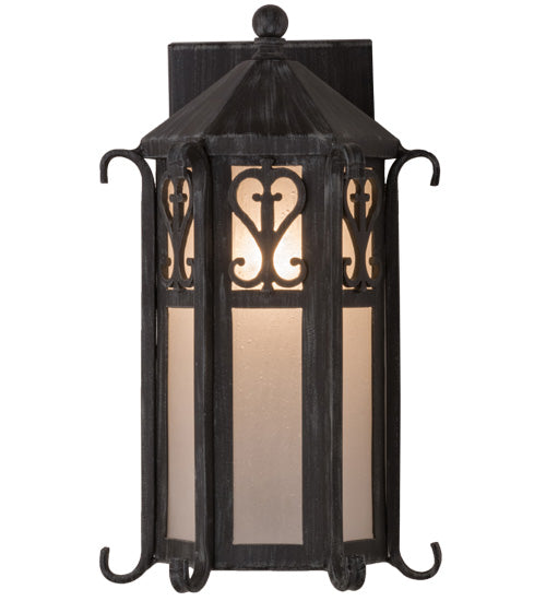 9"W Caprice Lantern Wall Sconce