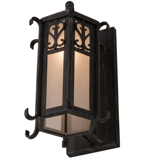 9"W Caprice Lantern Wall Sconce