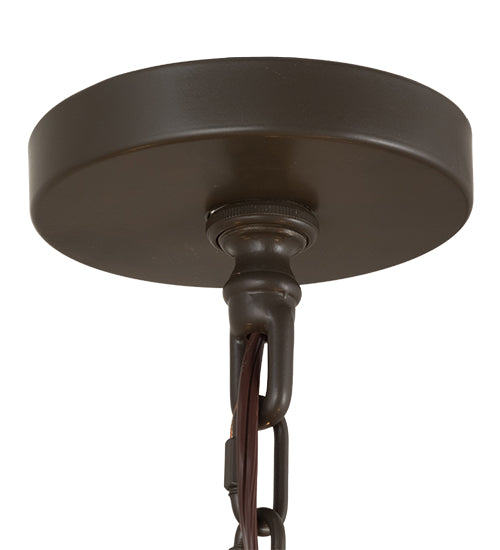 28" Wide Cyclone 12 Light Chandelier