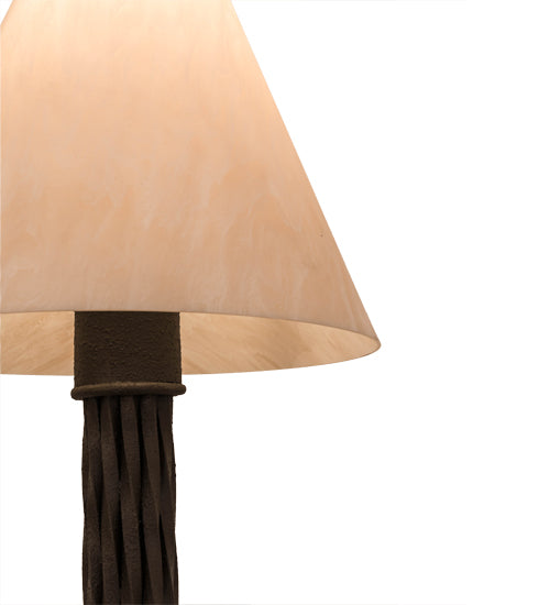 17"W Cone Mosset Table Lamp