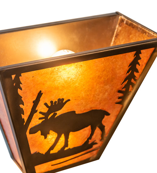 13" Wide Moose Creek Wall Sconce