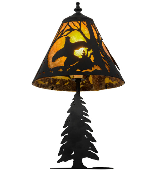 17"H Ruffed Grouse Accent Lamp