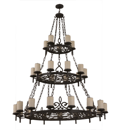 62"W Newcastle 30 Lt Chandelier